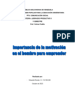 1ra Asignación - Importancia Emprender - Eduardo Román