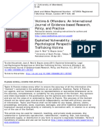 2011 - Risk Factors - Exploited Vulnerability-Legal and Psychological Perspectives On Child Sex Trafficking Victims