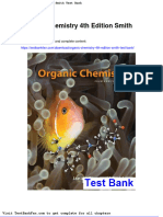 Dwnload Full Organic Chemistry 4th Edition Smith Test Bank PDF