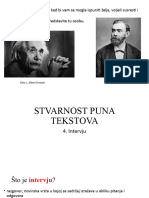 1.4. Stvarnost Puna Tekstova - Intervju