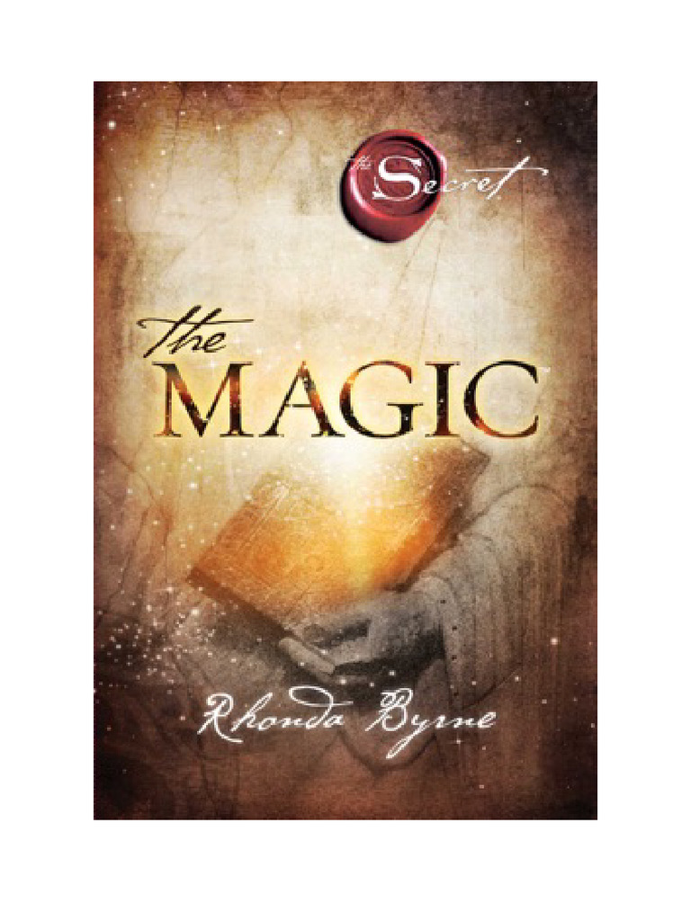 The Magic Rhonda Byrne Anna S Archive Pdf