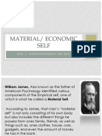 Uts Lesson (Material and Economic Self)