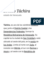 Estado Táchira
