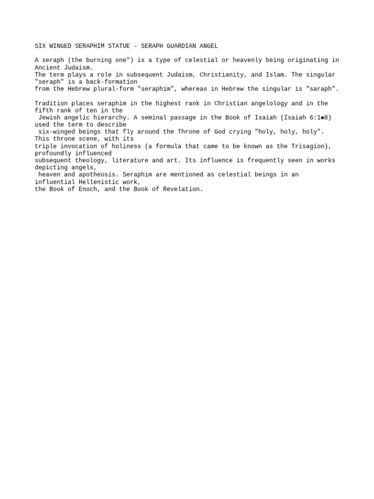 Seraphim Pdf