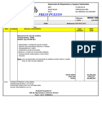 CYM Solicitud de Cot. C Y M 500 Rep. Caja de Cambios Kaufmman