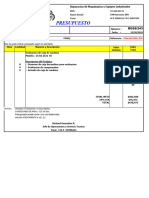 Cym Solicitud de Cot. Ross 243 Evaluacion Caja