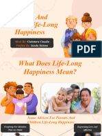 Parents and Children Lifelong Happiness