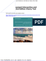 Dwnload Full Crisis Assessment Intervention and Prevention 2nd Edition Cherry Test Bank PDF