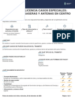 Licencia Casos Especiales - Gasolineras, Gaseras y Antenas en Centro Histórico