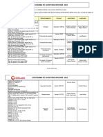 Programa de Auditoria Interna 2023 2