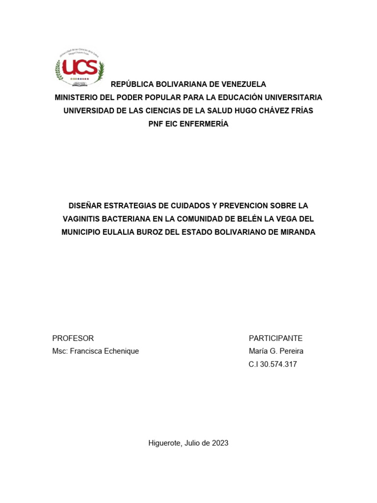 Proyecto vaginitis 2 pdf