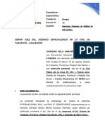 Demanda Nulidad de Acto Juridico - Luz Horna Arreglado