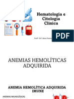 Anemias Hemolíticas Adquiridas