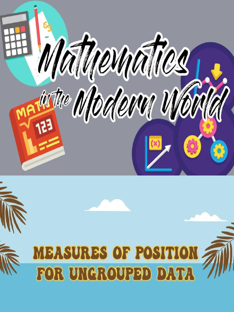 Lesson 1 Measures of Position | PDF | Quartile | Mathematics