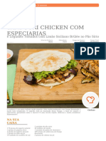 Tandoori Chicken Com Especiarias (Portugués) Autor Gpa - Digital