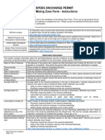 Main - Instructions For Spdes Discharge Permit Mixing Zone Form New York