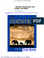 Dwnload Full Statistics A Gentle Introduction 3rd Edition Coolidge Test Bank PDF