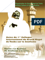 Actesducolloque ReponseduSoufisme Crise 2012