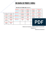 Plan de Trabajo Mes de Octubre 2023