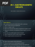 Lesson 1 Electromagnetic Circuits