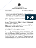 DISTRIBUIÇÃO DO PRÓPRIO NACIONAL RESIDENCIAL (PNR) - 1 - SCDIS - 42 - (SEM DATA) - Ofício (Entre OM Da Força)
