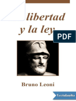 La Libertad y La Ley - Bruno Leoni