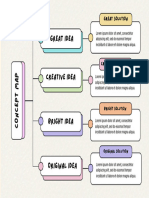 Colorful Creative Concept Map Graph 