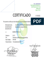 Certificado Diciembre 2023