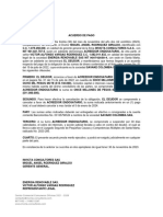 Acuerdo de Pago PDF
