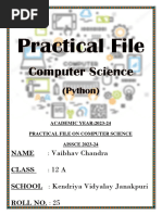 Computer Science Practical