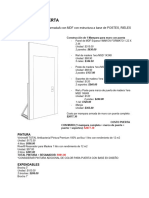 Cotización Puerta