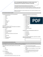 Questionnaire Consommateurs Circuits Courts