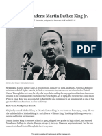 MLK Biography