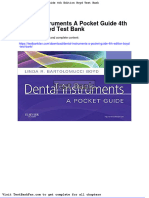 Dwnload Full Dental Instruments A Pocket Guide 4th Edition Boyd Test Bank PDF