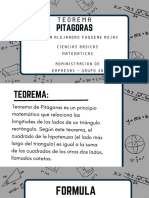 Teorema de Pitagoras