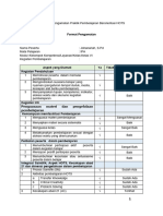 2. Lembar pengamatan praktik pembelajaran