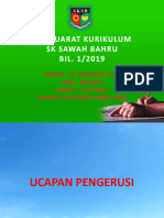 Power Point Minit Mesyuarat Kurikulum Bil 1 - 2019