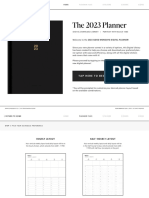Digital Download Library - 2023 Portrait Planner With Black Tabs 2