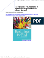 Dwnload Full Beginnings and Beyond Foundations in Early Childhood Education 9th Edition Gordon Solutions Manual PDF