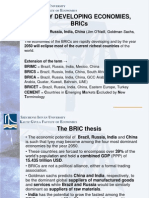 Rapidly Developing Economies, Brics