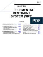 52B Suplemental Restraint System (SRS)