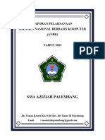 Laporan Pelaksanaan ANBK SMA Aziziah Palembang