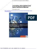 Dwnload Full Financial Accounting Asia Global 2nd Edition Williams Solutions Manual PDF