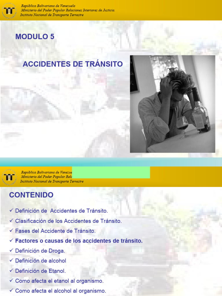 Accidentes De Tránsito Pdf Etanol Cinturón De Seguridad