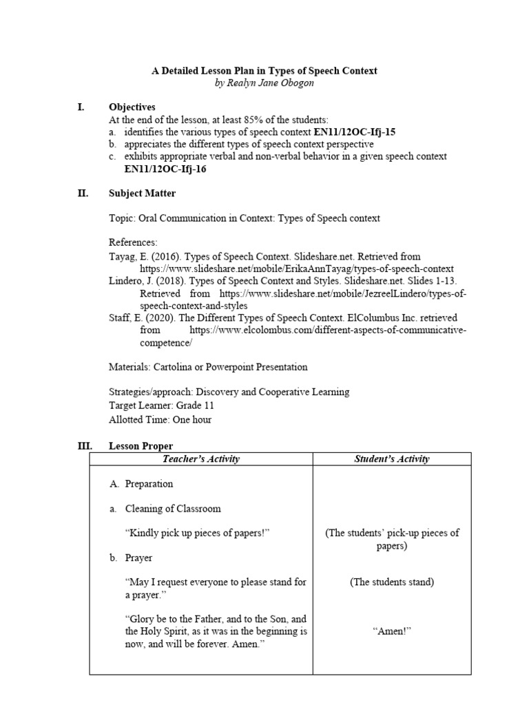 shs-a-detailed-lesson-plan-in-types-of-speech-context-pdf