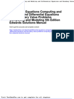 Dwnload Full Differential Equations Computing and Modeling and Differential Equations and Boundary Value Problems Computing and Modeling 5th Edition Edwards Solutions Manual PDF