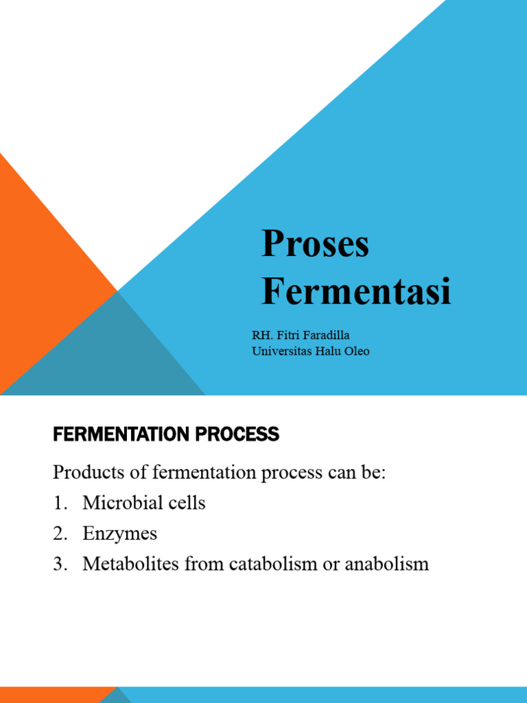 3 Proses Fermentasi - Ok | PDF | Fermentation | Sterilization ...