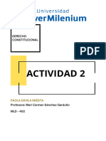 Actividad 2 - Derecho Constitucional 