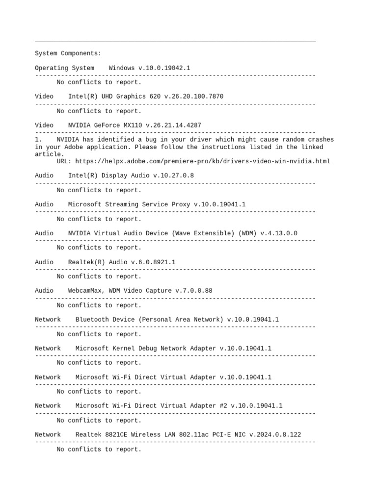 Ibm Software Compatibility Report