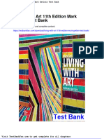 Dwnload full Living With Art 11th Edition Mark Getlein Test Bank pdf